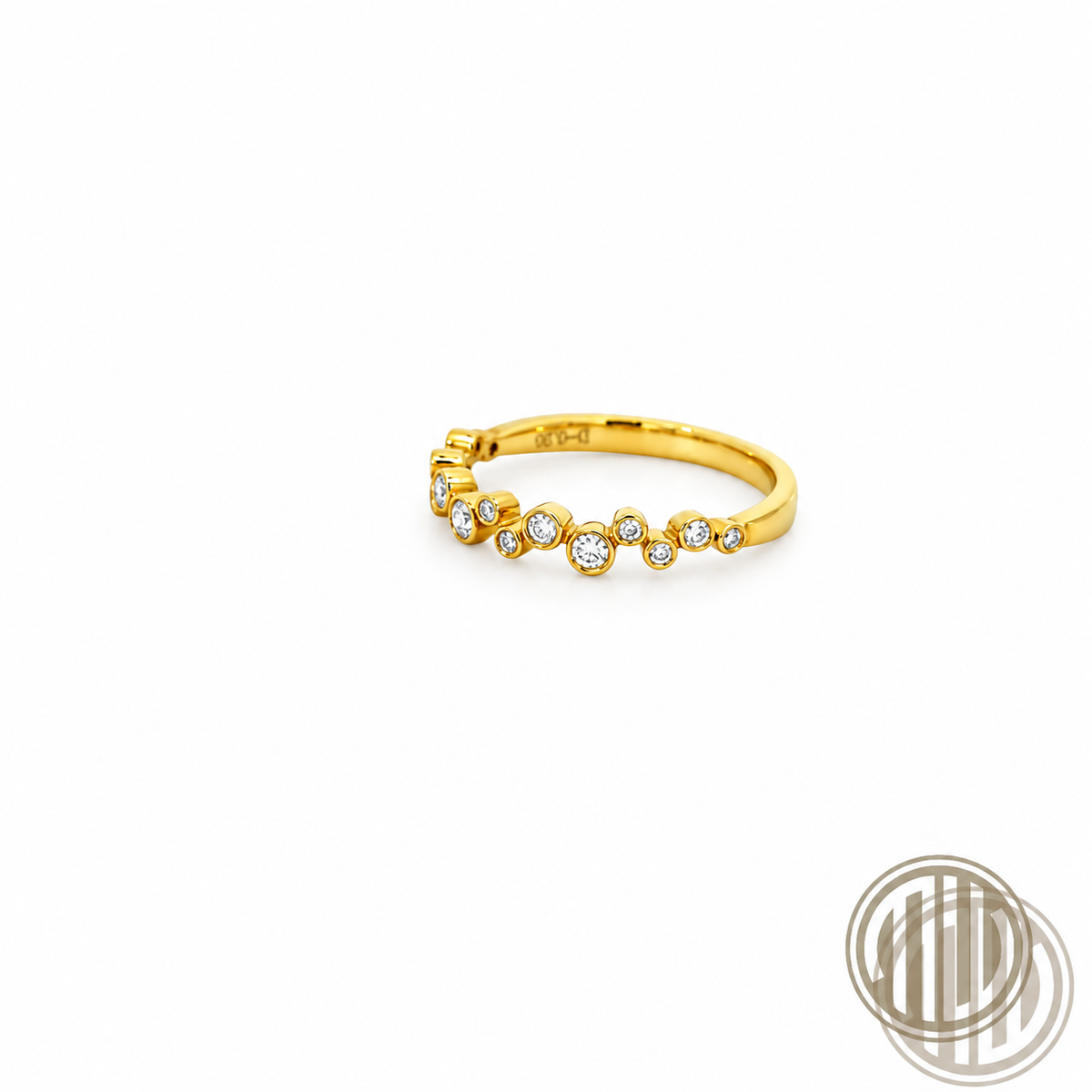 Diamant Ring / 750 Gelbgold