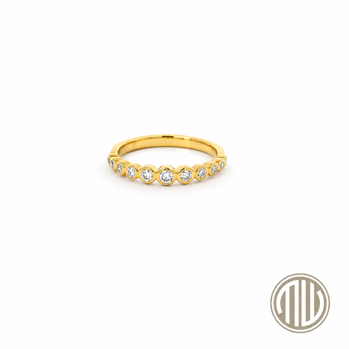 Diamant Ring 750 Gelbgold 0.27ct