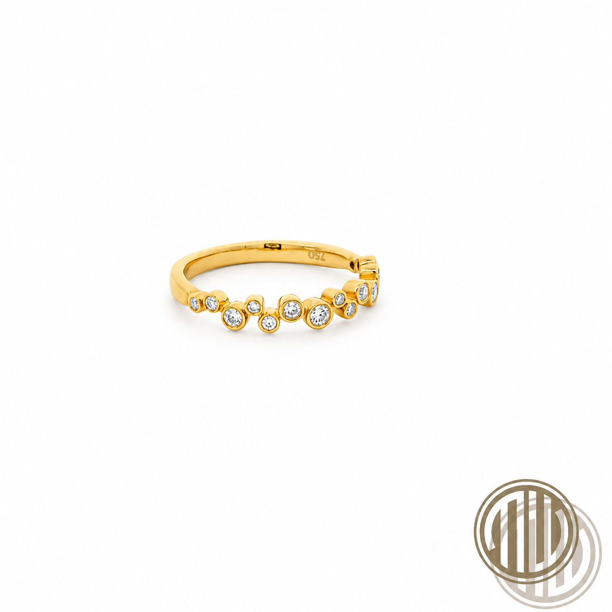 Diamant Ring / 750 Gelbgold