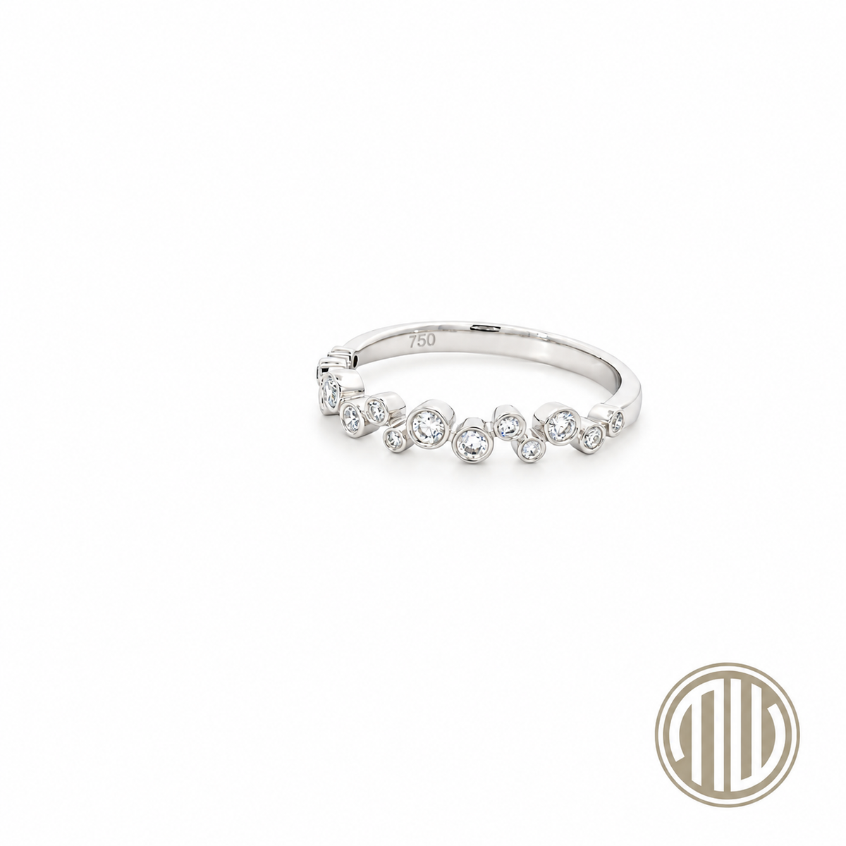Diamant Ring 750 Weißgold