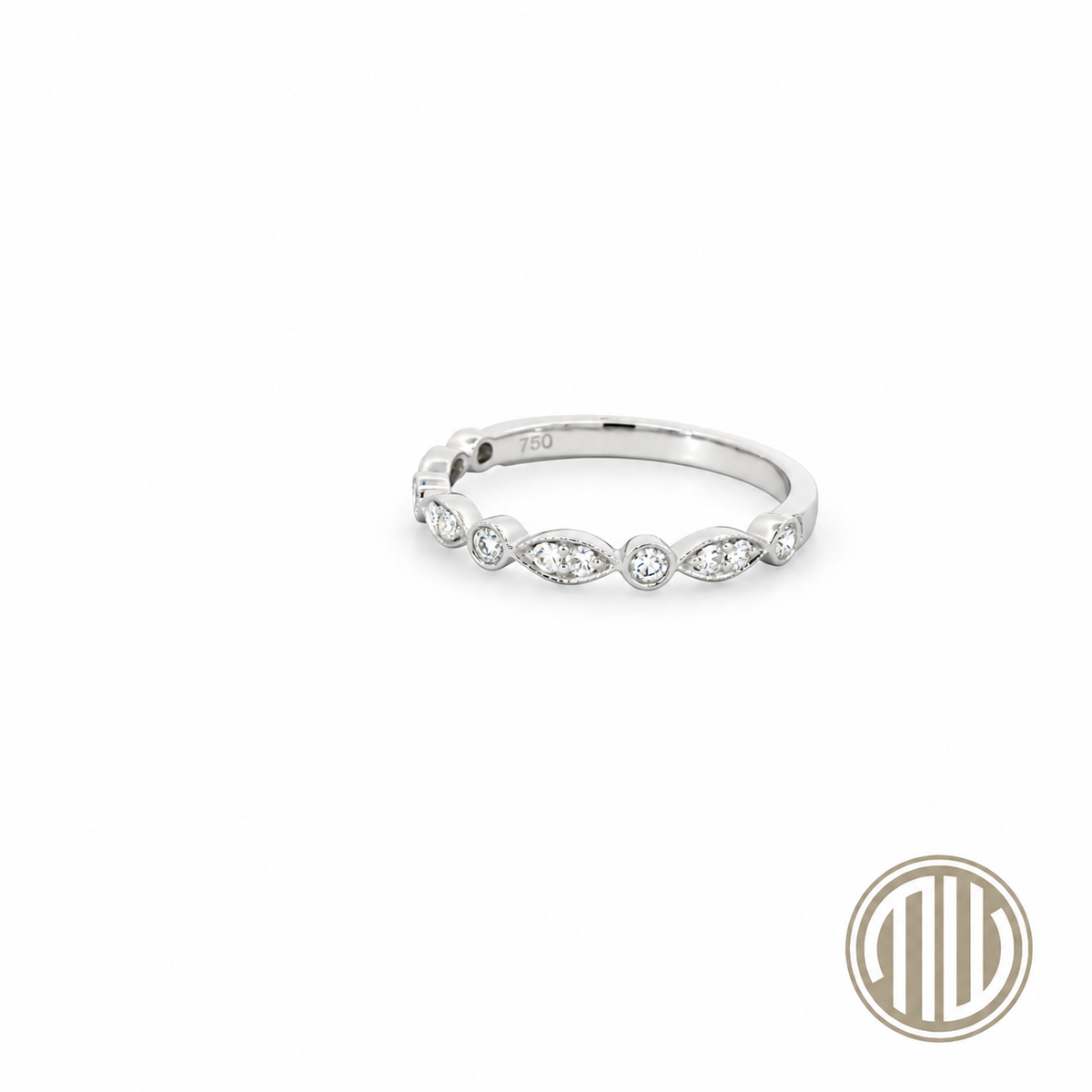Brilliant Ring 750 Weißgold 0.21ct