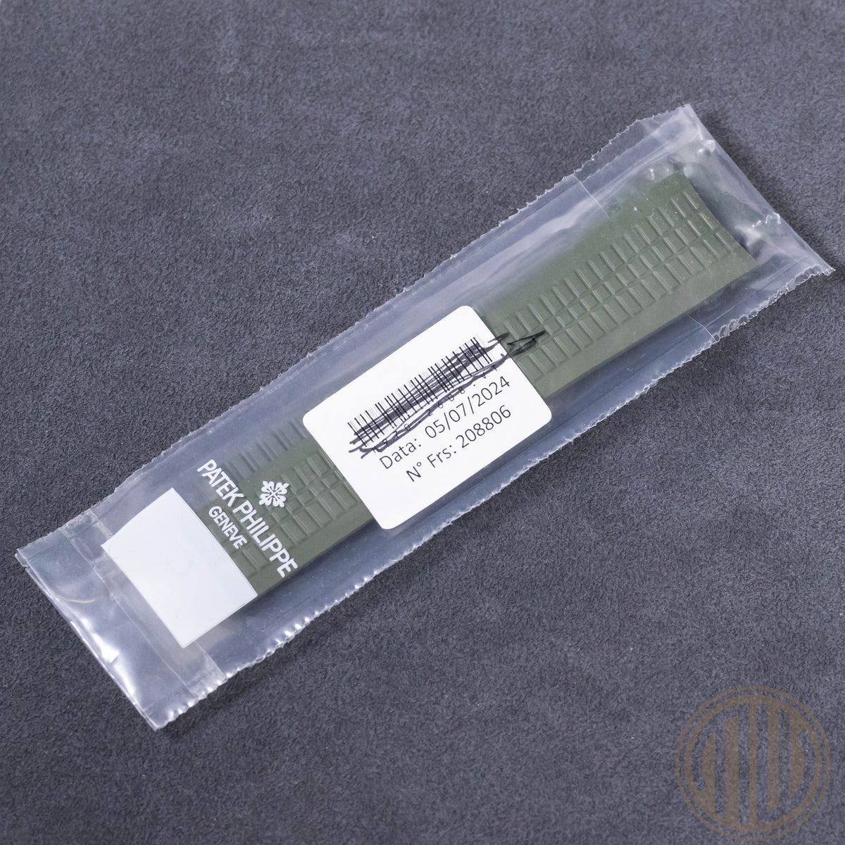 Patek Philippe Kautschuk Strap/Band | Khaki | New | Uncut