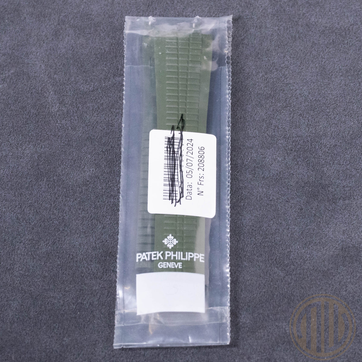 Patek Philippe Kautschuk Strap/Band | Khaki | New | Uncut