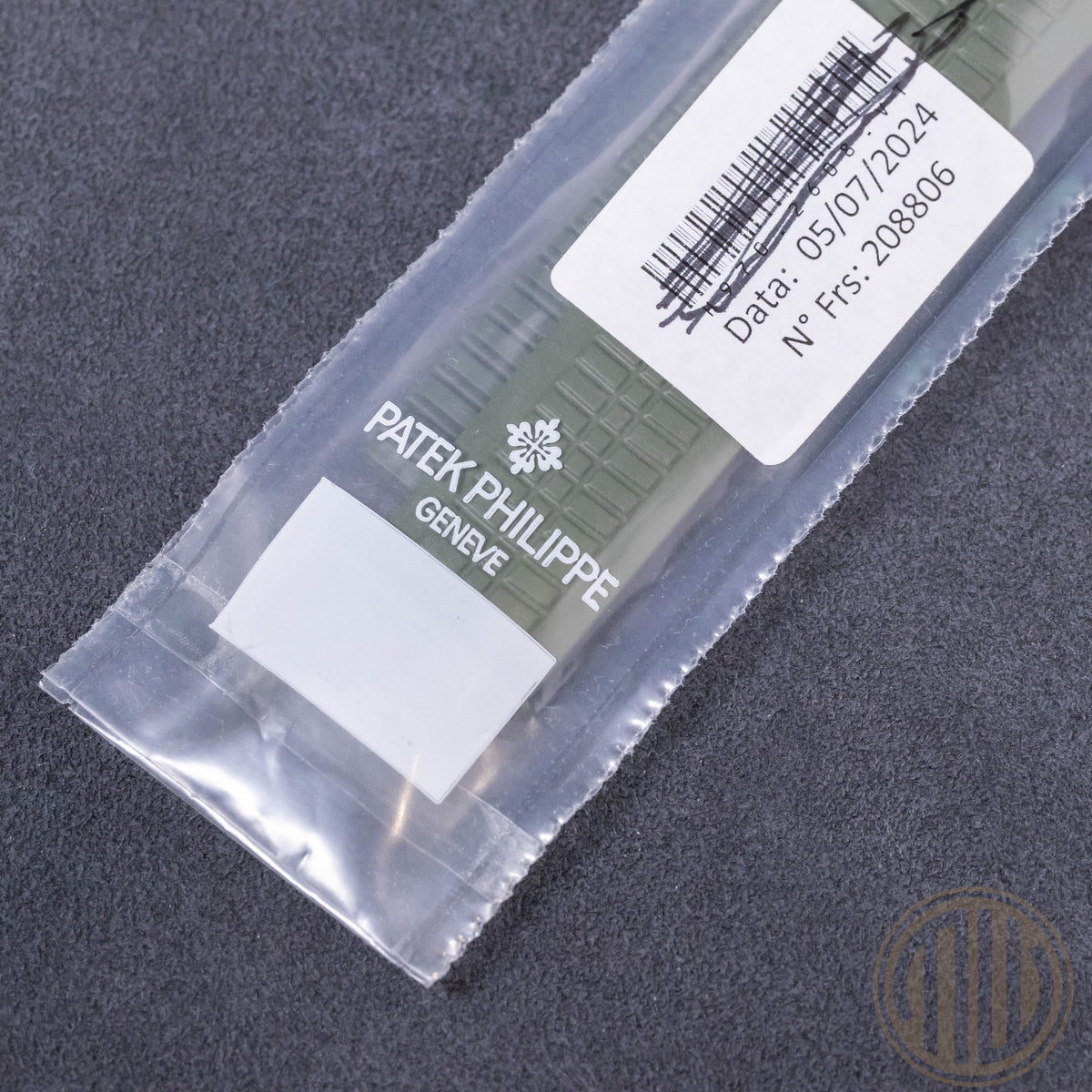 Patek Philippe Kautschuk Strap/Band | Khaki | New | Uncut