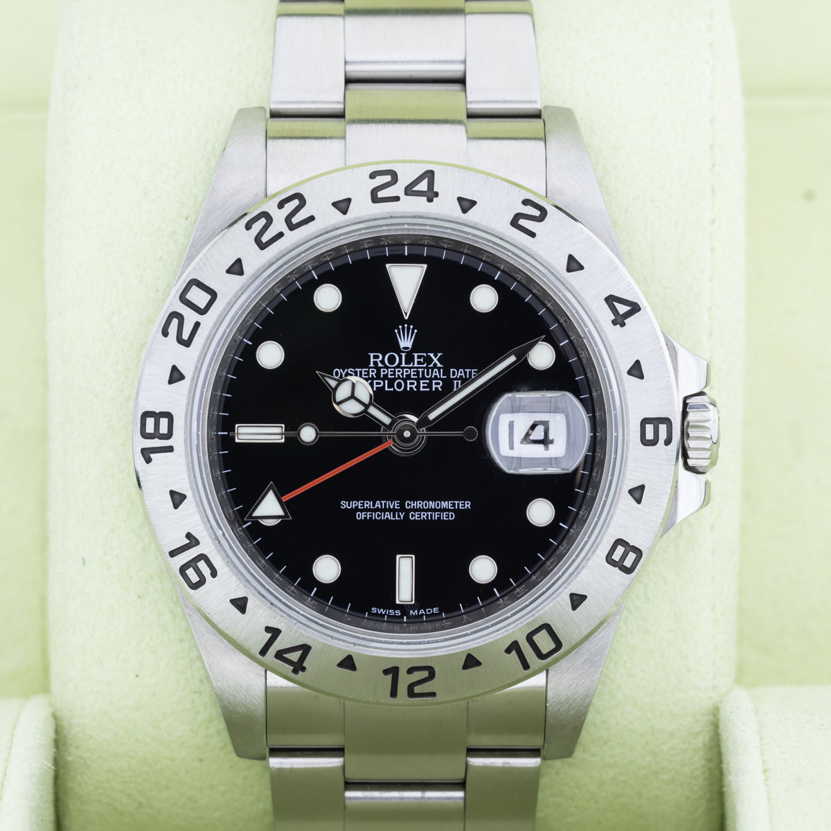 Rolex Explorer II Serie V | Cal.3186 | Caja y Papeles | | 16570