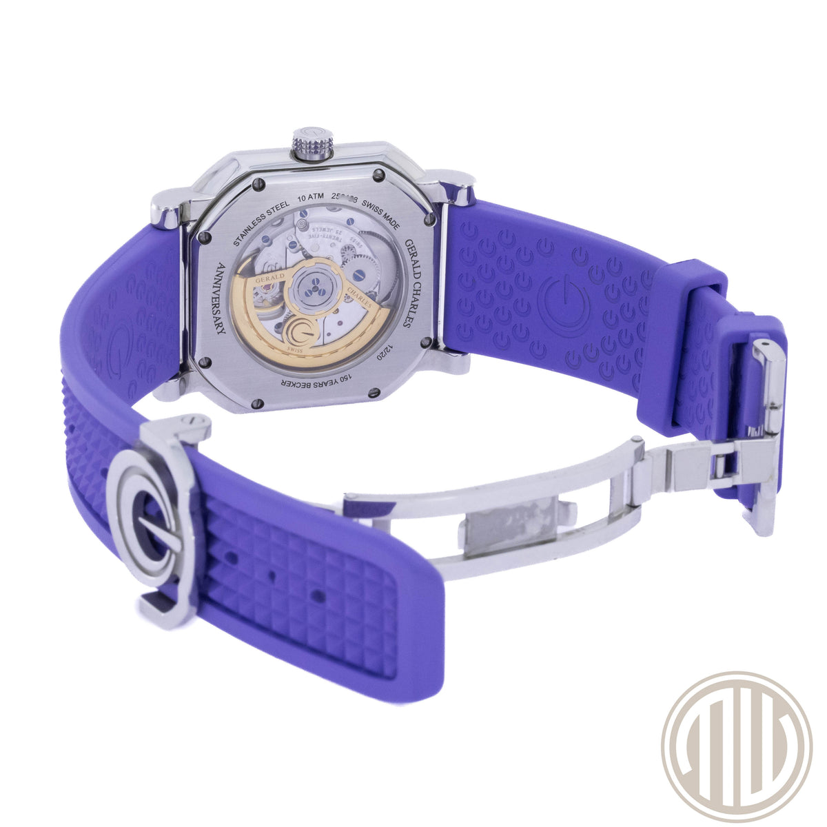 Gerald Charles Maestro GC19 Becker Limited Edition | Lavendel Clous-de-Paris-Muster | New