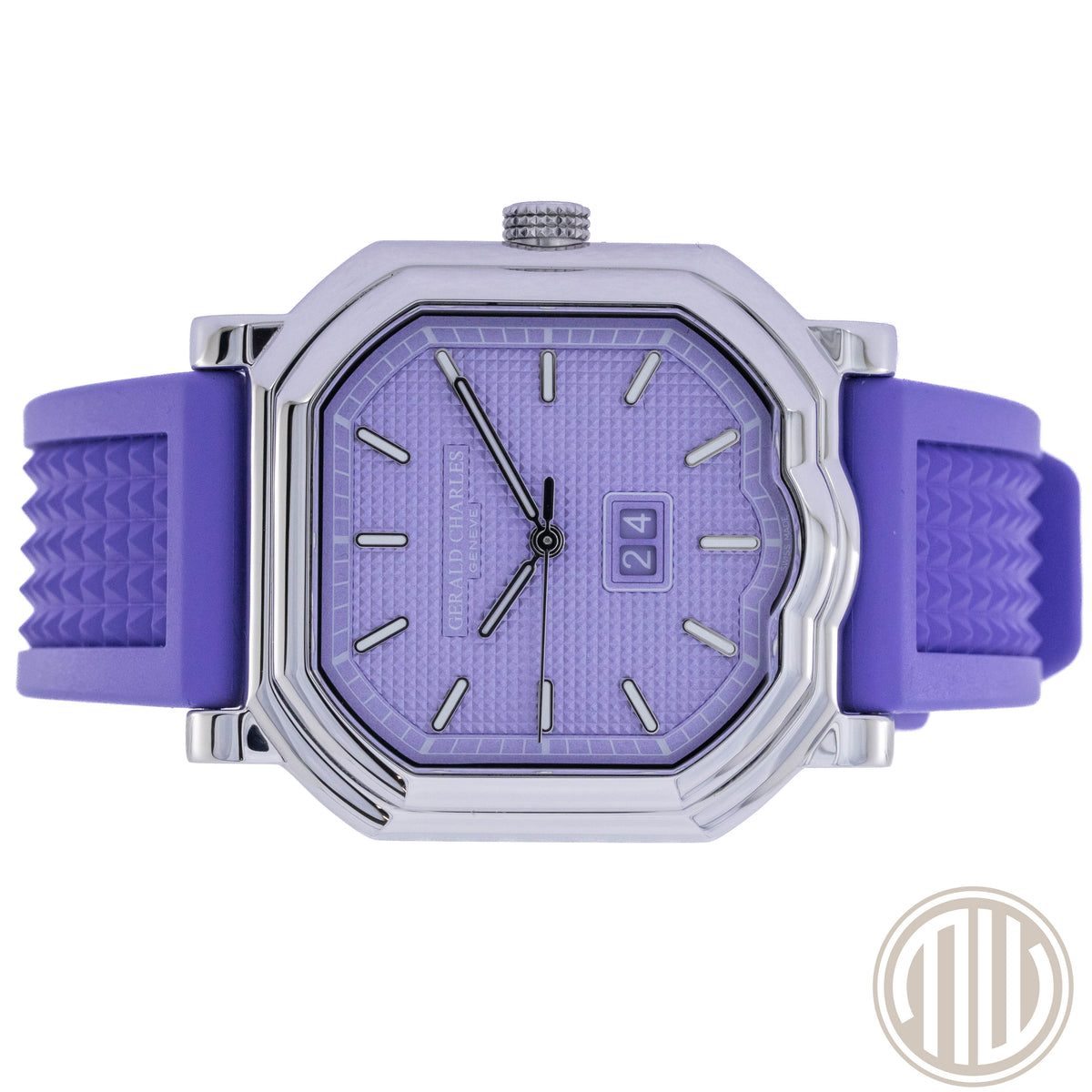 Gerald Charles Maestro GC19 Becker Limited Edition | Lavendel Clous-de-Paris-Muster | New