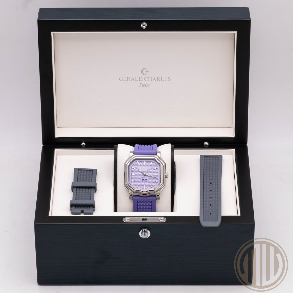 Gerald Charles Maestro GC19 Becker Limited Edition | Lavendel Clous-de-Paris-Muster | New