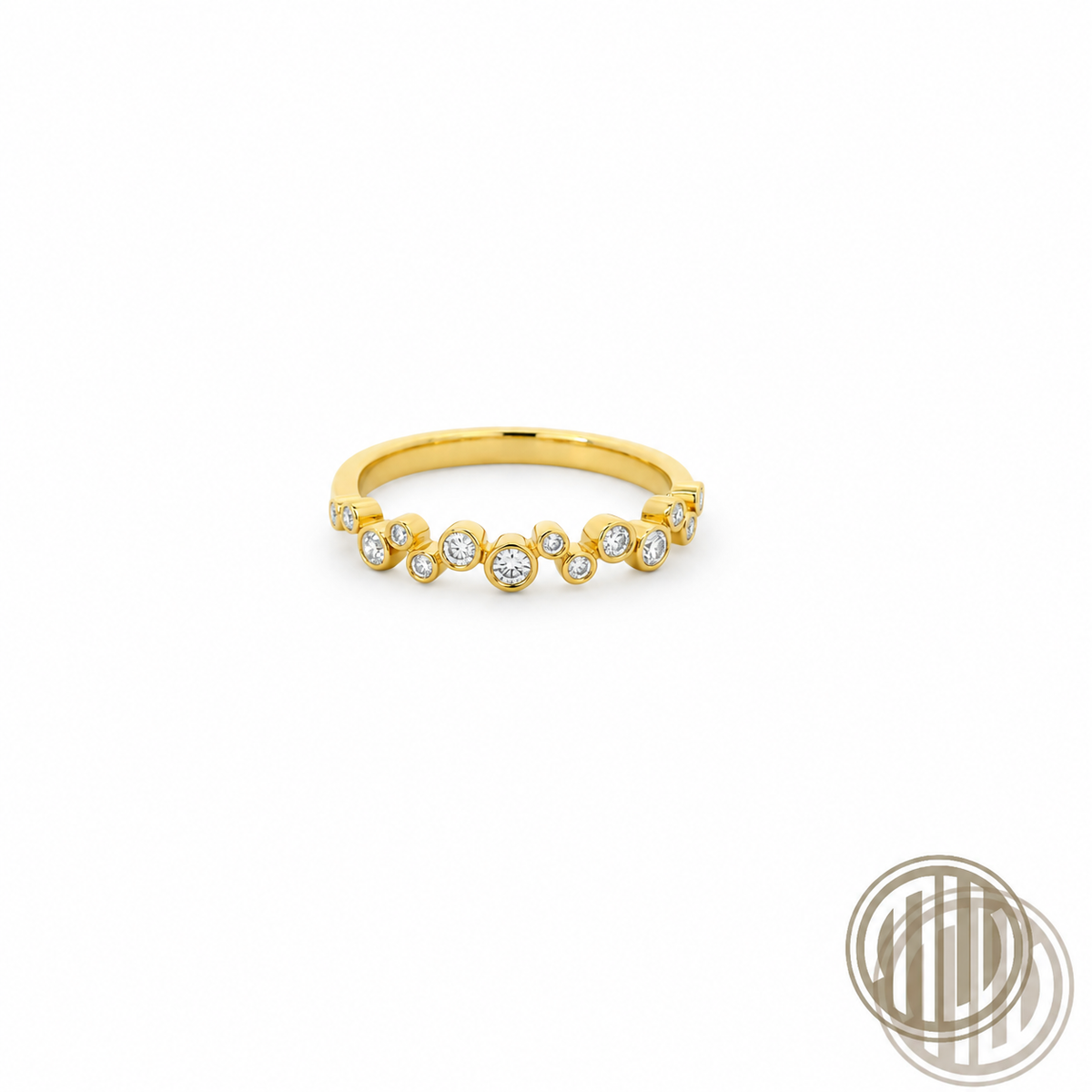 Diamant Ring / 750 Gelbgold