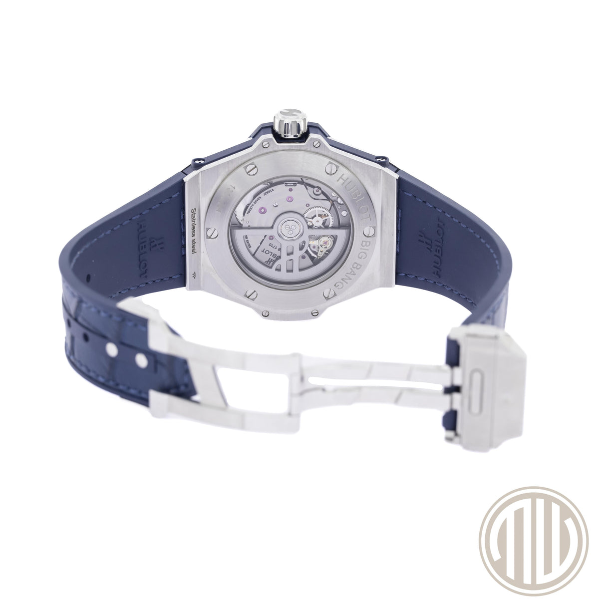 Hublot Big Bang  One Click Blue Dial | Diamond Bezel | Steel