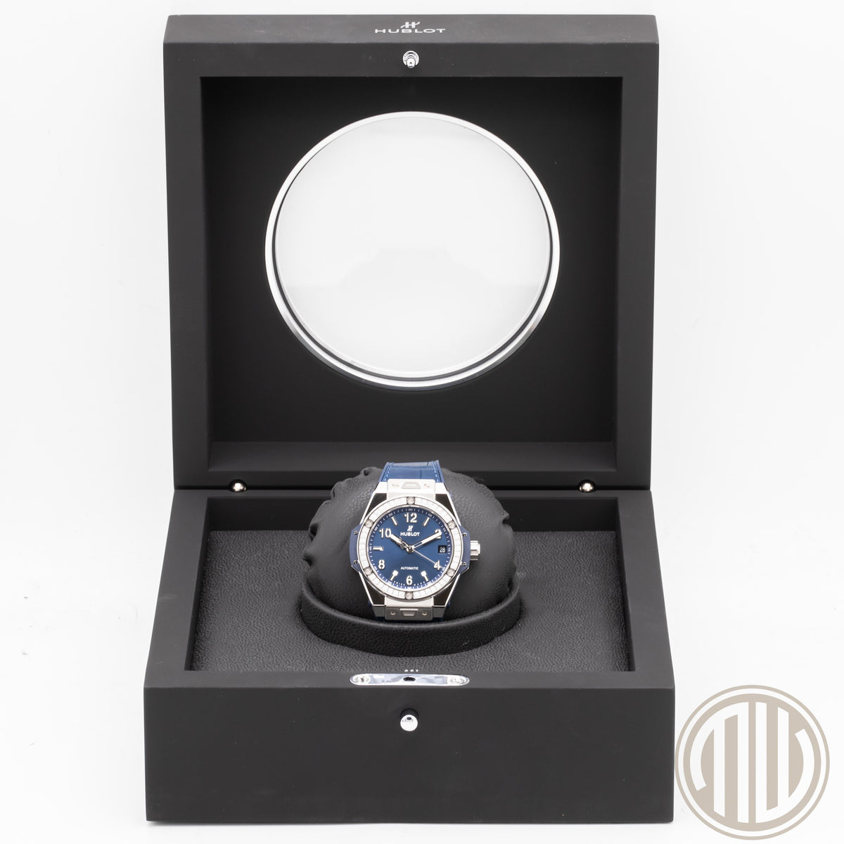 Hublot Big Bang  One Click Blue Dial | Diamond Bezel | Steel