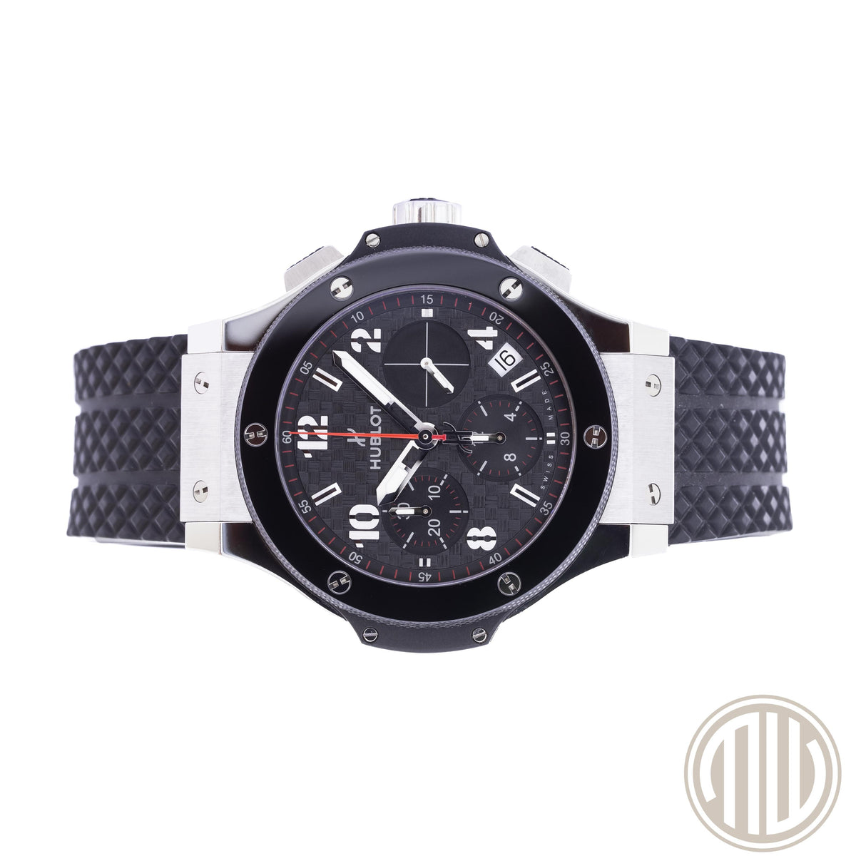 Hublot Big Bang 41 mm Chronograph | Original Steel-Ceramic | Carbon-Motiv | Box and Papers | 2020