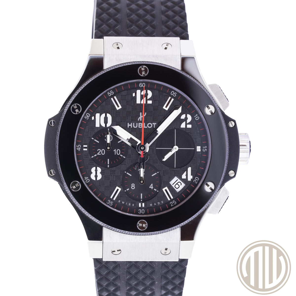 Hublot Big Bang 41 mm Chronograph | Original Steel-Ceramic | Carbon-Motiv | Box and Papers | 2020