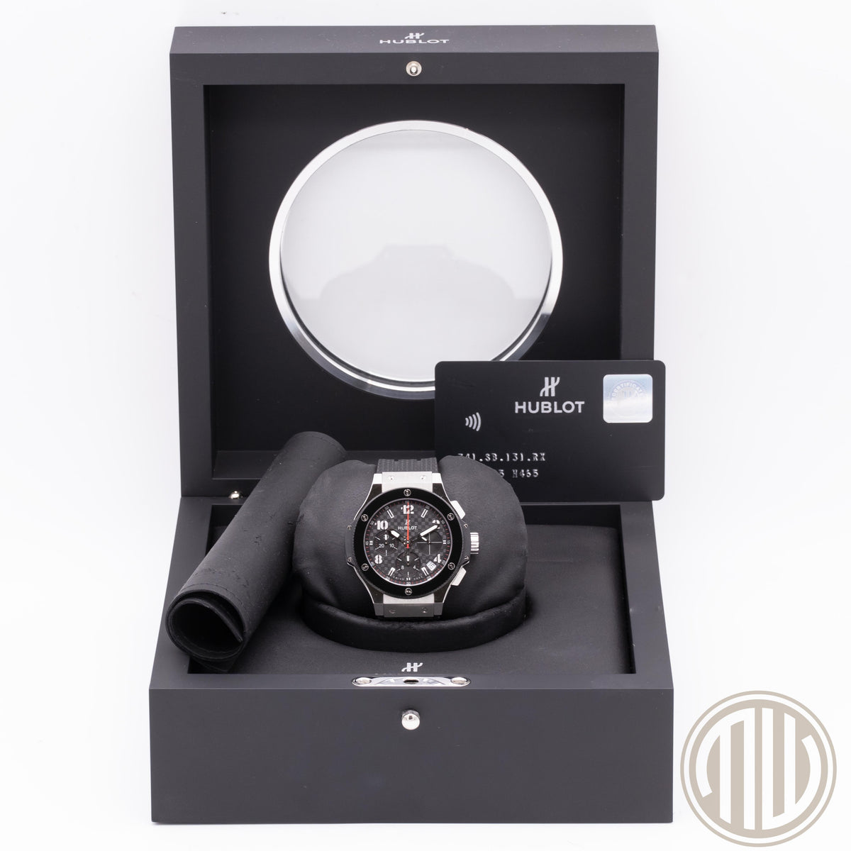 Hublot Big Bang 41 mm Chronograph | Original Steel-Ceramic | Carbon-Motiv | Box and Papers | 2020