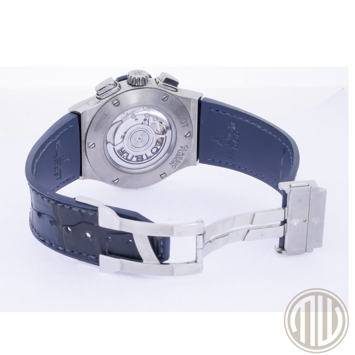 Hublot Classic Fusion Chronograph Blue Chronograph Steel | Blue Dial | Box and Papers | 2018