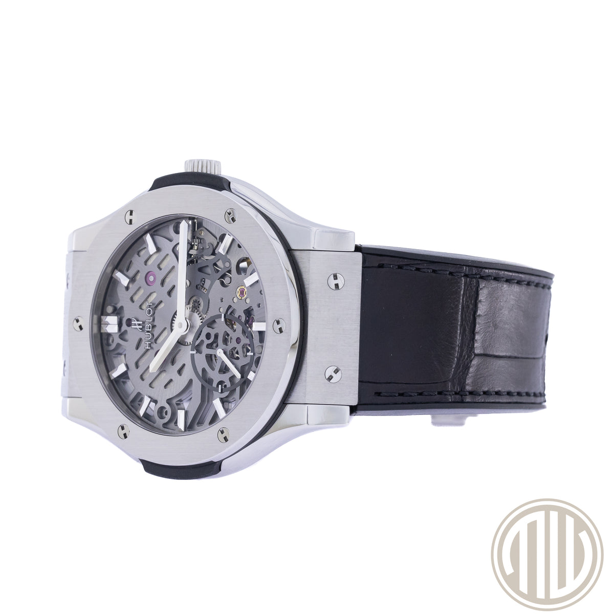 Hublot Classic Fusion Ultra-Thin Titan | Skeleton | Box and Papers | 2018