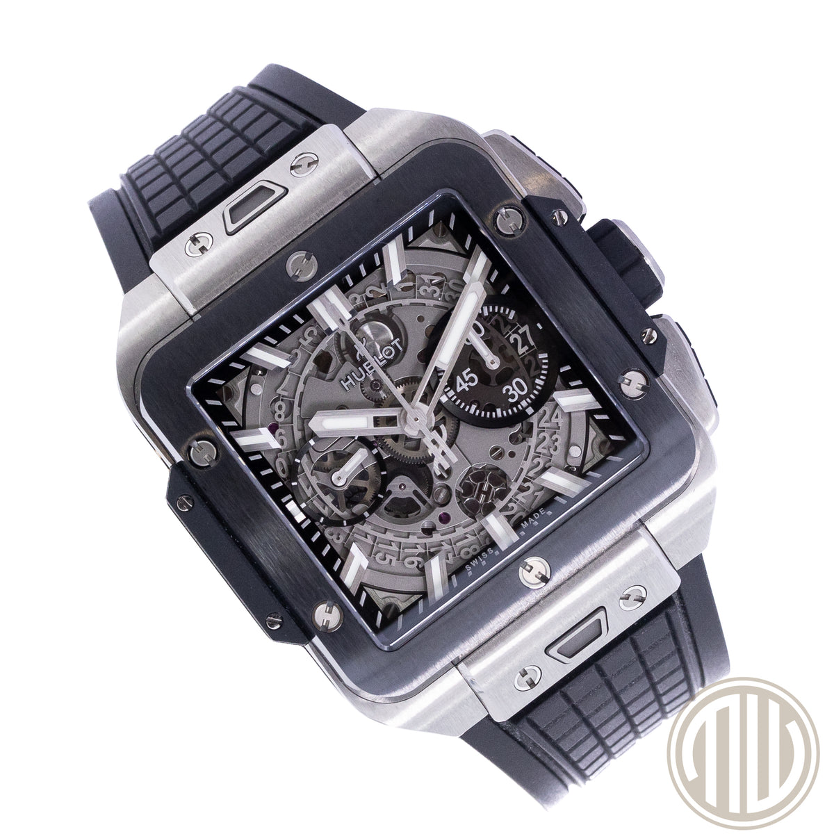 Hublot Square Bang Unico 42mm Chronograph | Titanium-Ceramic Orig. Invoice | | Box and Papers | 2024