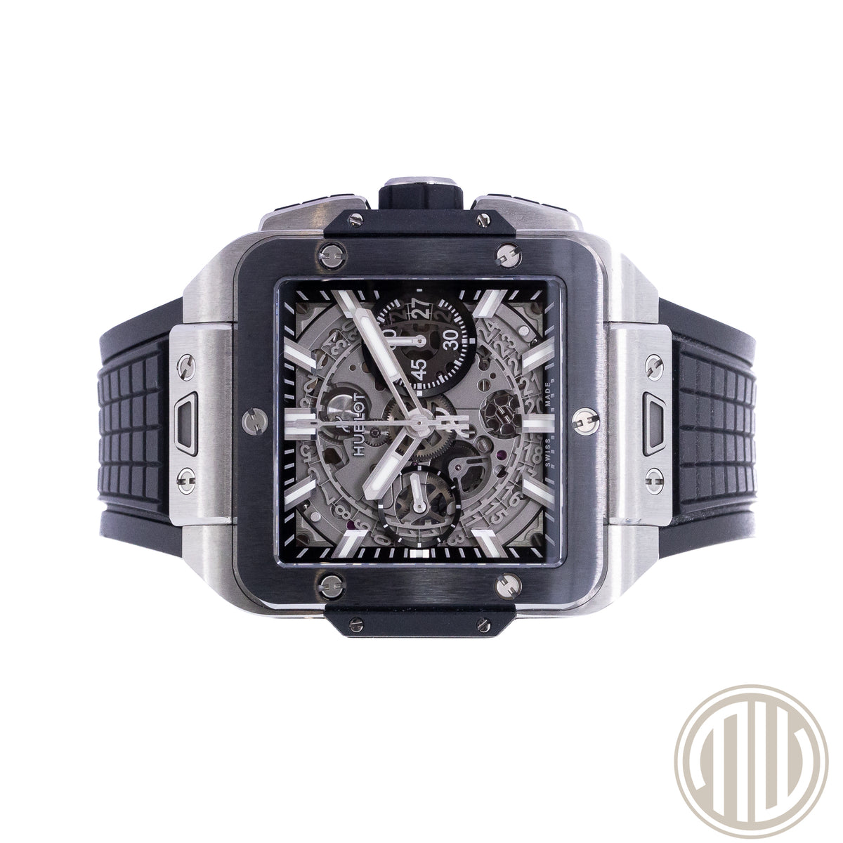 Hublot Square Bang Unico 42mm Chronograph | Titanium-Ceramic Orig. Invoice | | Box and Papers | 2024