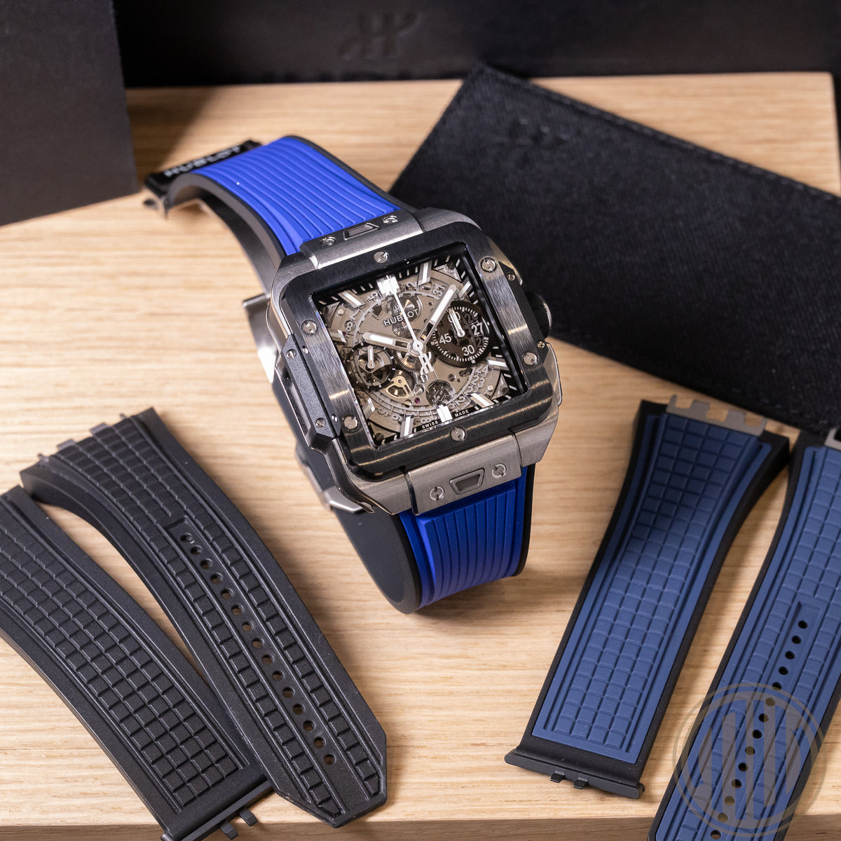 Hublot Square Bang Unico 42mm Chronograph | Titanium-Ceramic Orig. Invoice | | Box and Papers | 2024