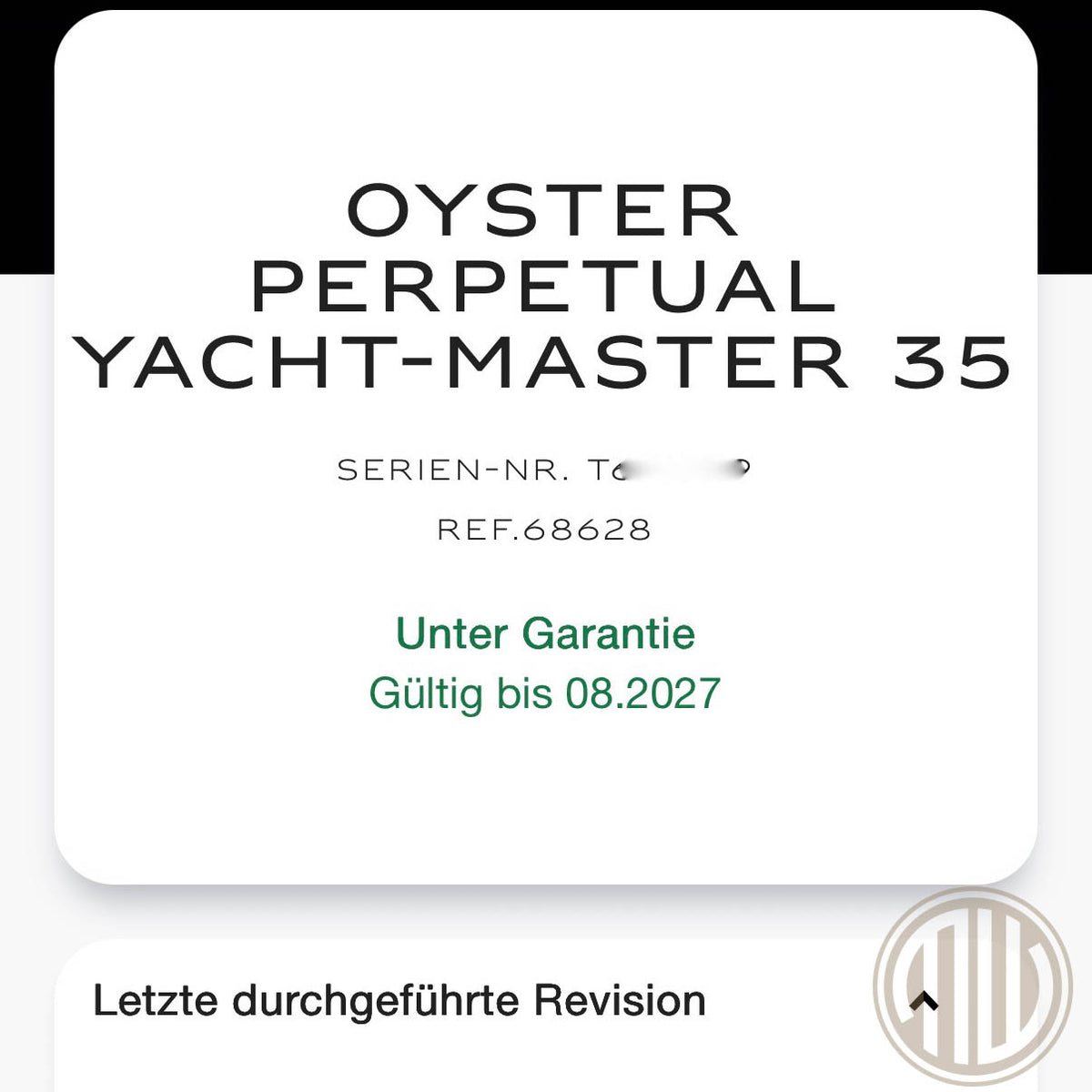 Rolex Yacht-Master Blue Dial | Rolex Warranty | T-Serie | 68628