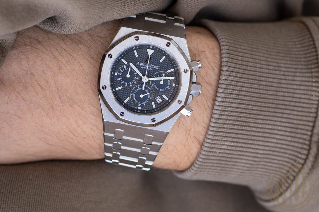 Audemars Piguet Royal Oak  Chronograph 39mm | Box & Papiere 2000 | Kasparov