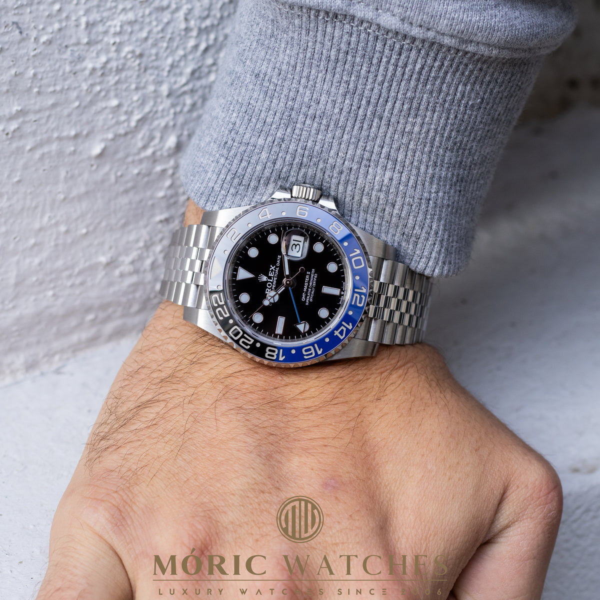 Rolex GMT-Master II Batgirl | Jubilee | LC100 | Box and Papers | 2019