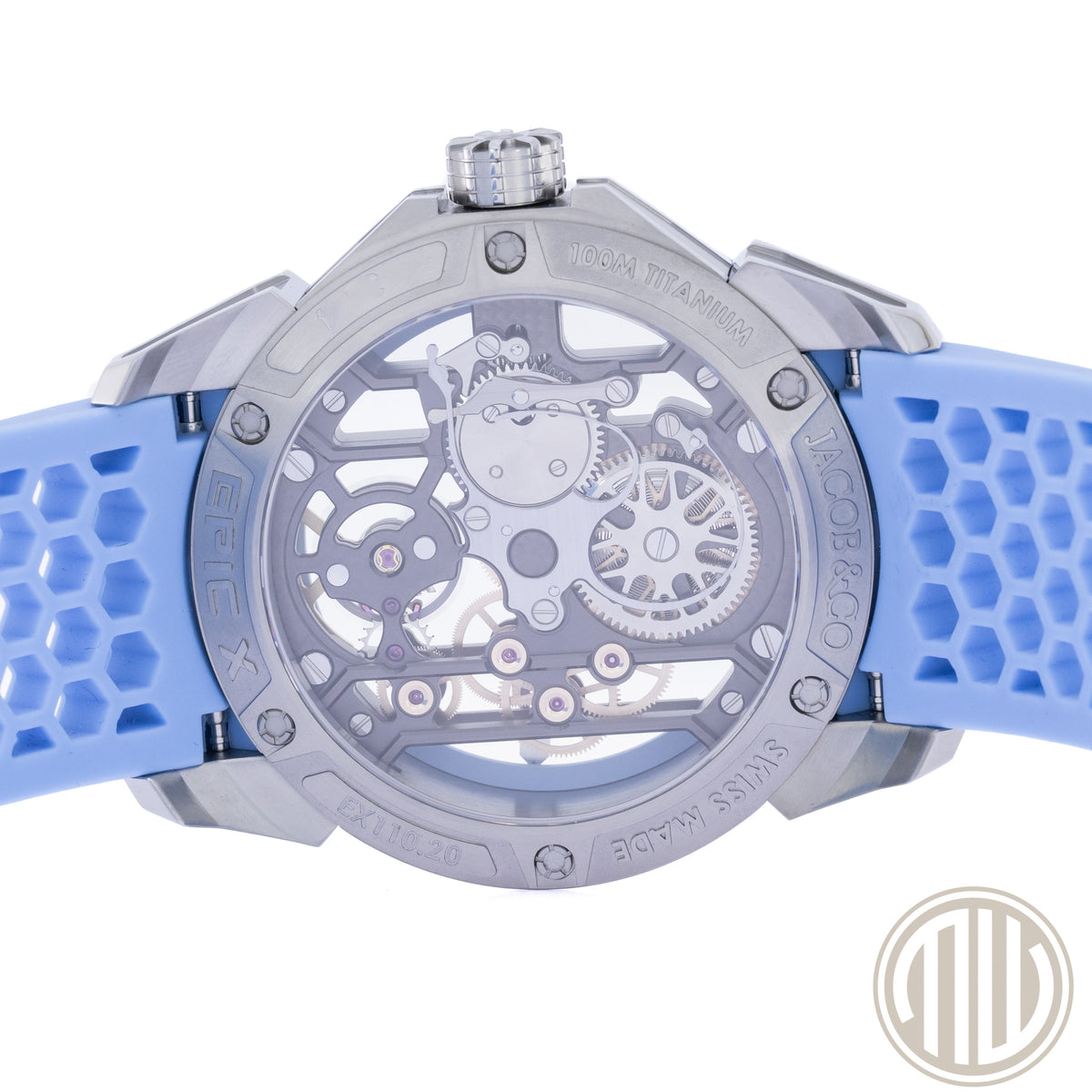 Jacob & Co. Epic X Blue New | Titanium | Blue | Skeleton | Box and Papers | 2026