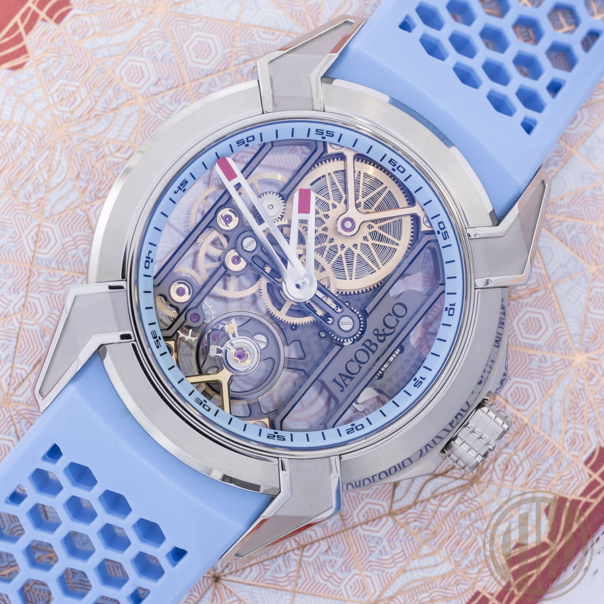 Jacob & Co. Epic X Blue New | Titanium | Blue | Skeleton | Box and Papers | 2026