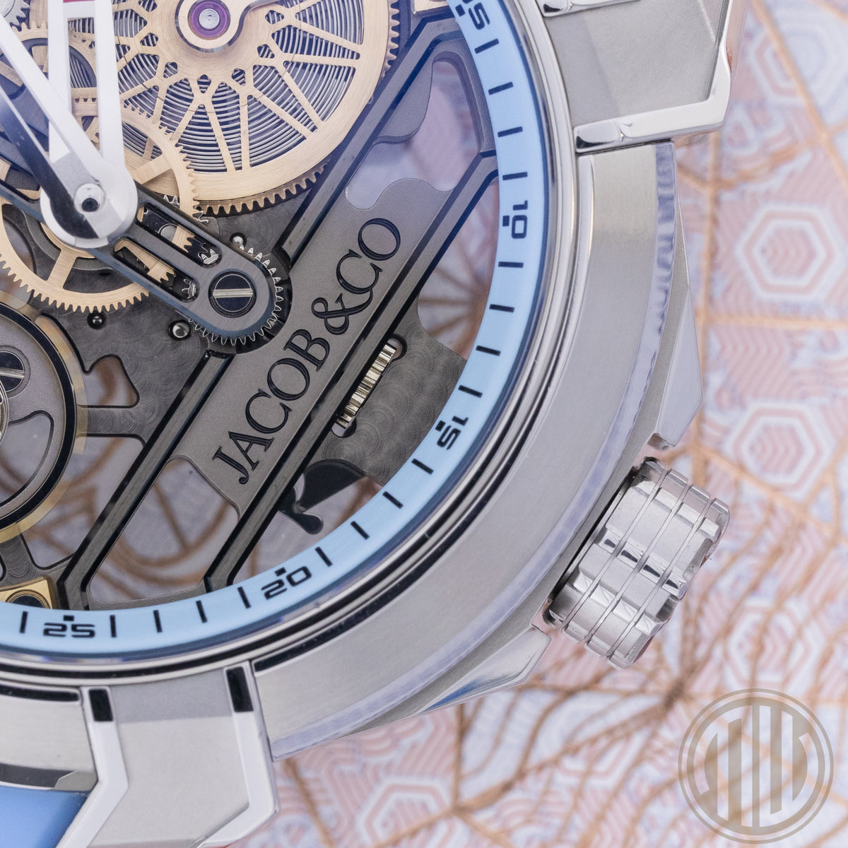 Jacob & Co. Epic X Blue New | Titanium | Blue | Skeleton | Box and Papers | 2026