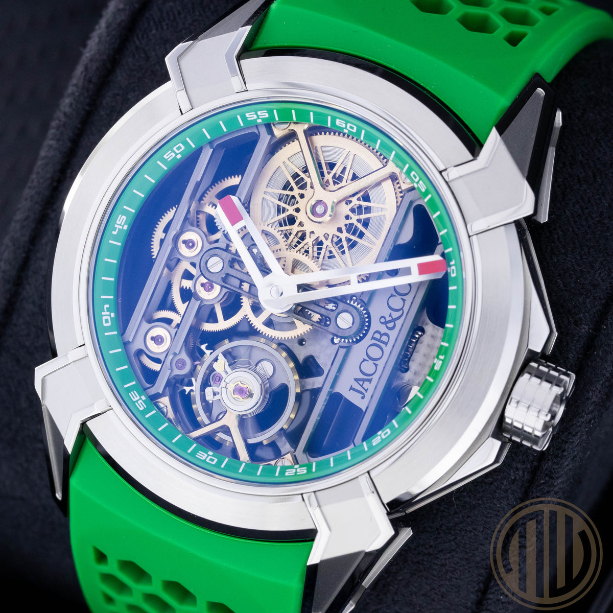 Jacob & Co. Epic X New | Skeleton | Titanium | Green | Box and Papers | 2026