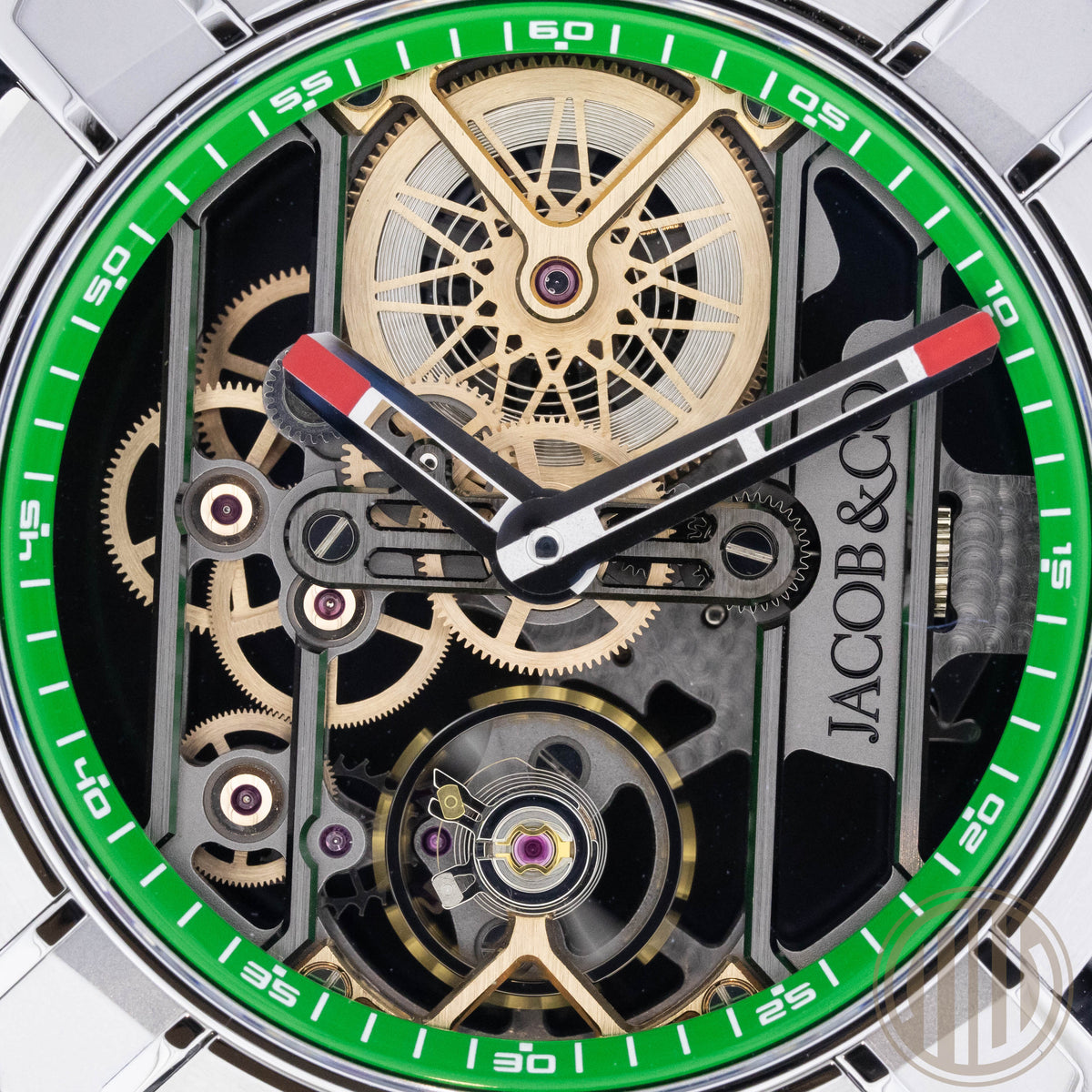 Jacob & Co. Epic X New | Skeleton | Titanium | Green | Box and Papers | 2026