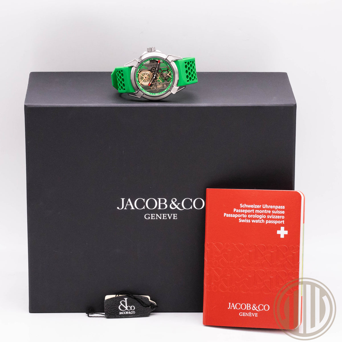Jacob & Co. Epic X New | Skeleton | Titanium | Green | Box and Papers | 2026