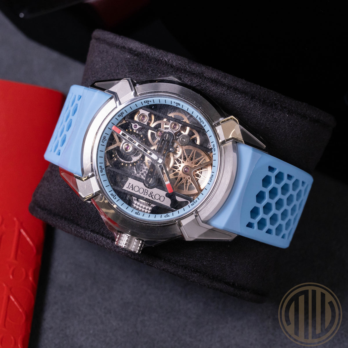 Jacob & Co. Epic X Blue New | Titanium | Blue | Skeleton | Box and Papers | 2026