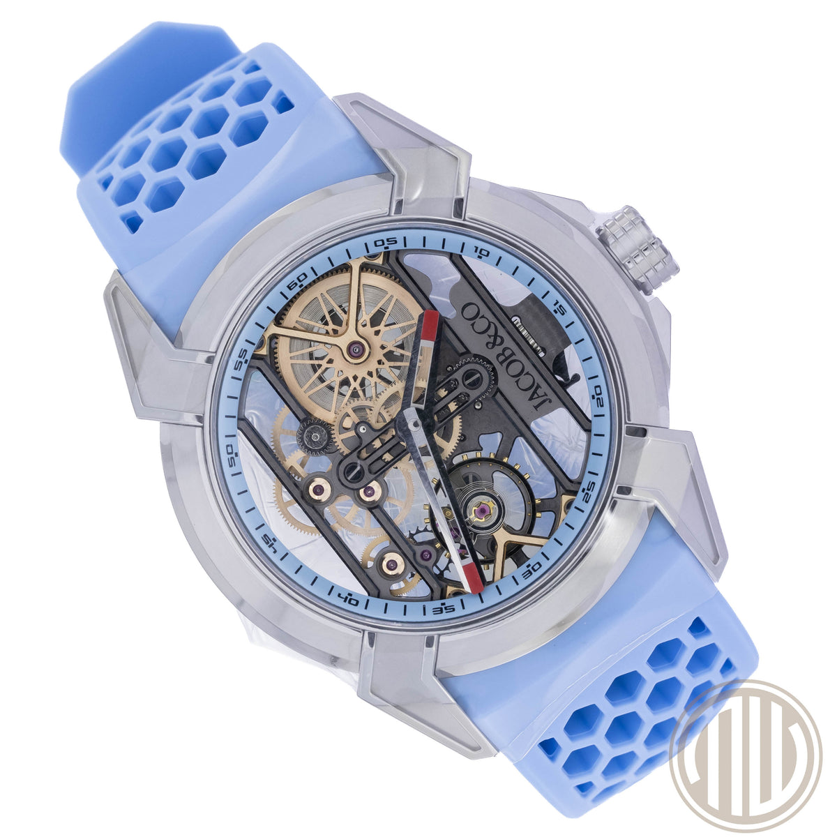 Jacob & Co. Epic X Blue New | Titanium | Blue | Skeleton | Box and Papers | 2026