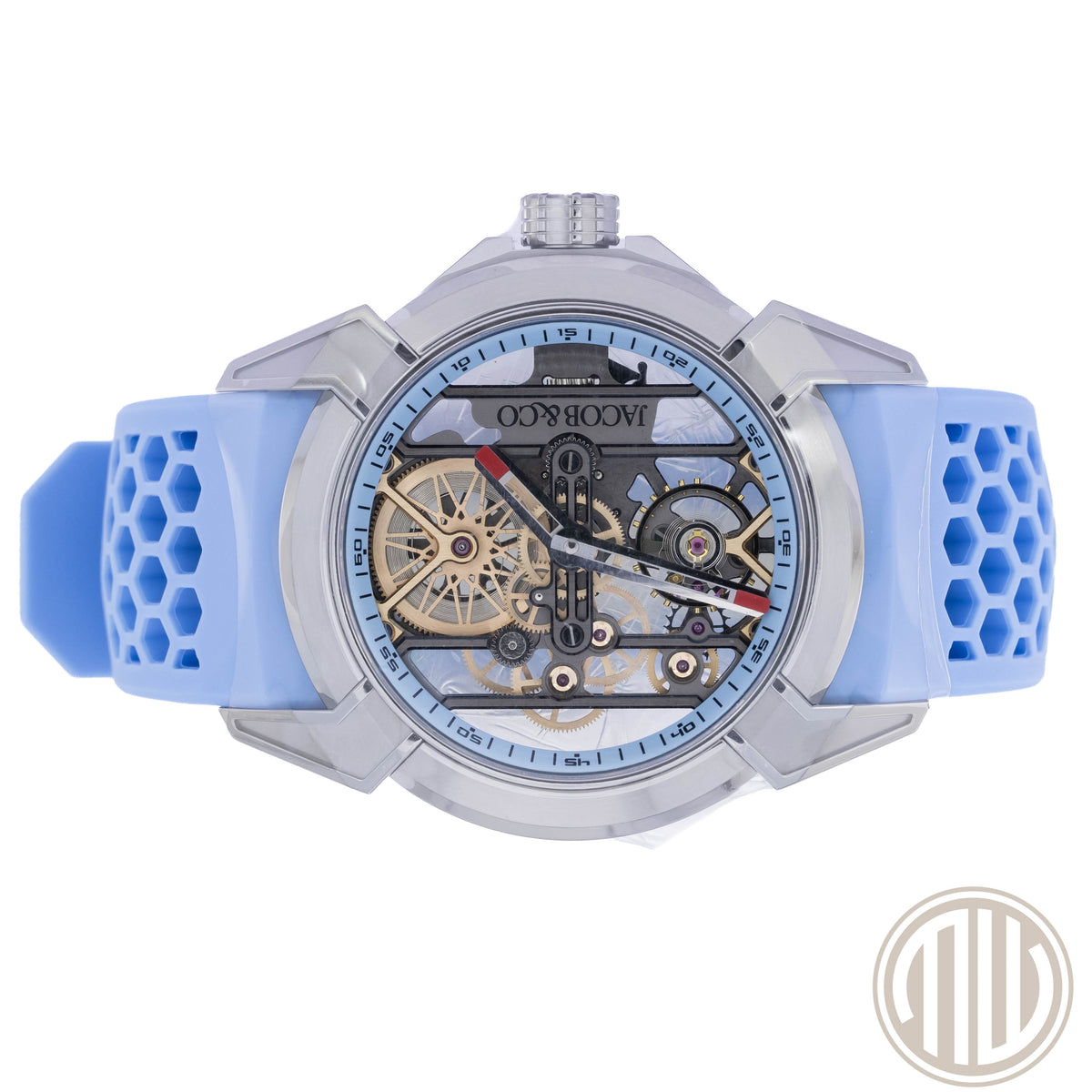 Jacob & Co. Epic X Blue New | Titanium | Blue | Skeleton | Box and Papers | 2026