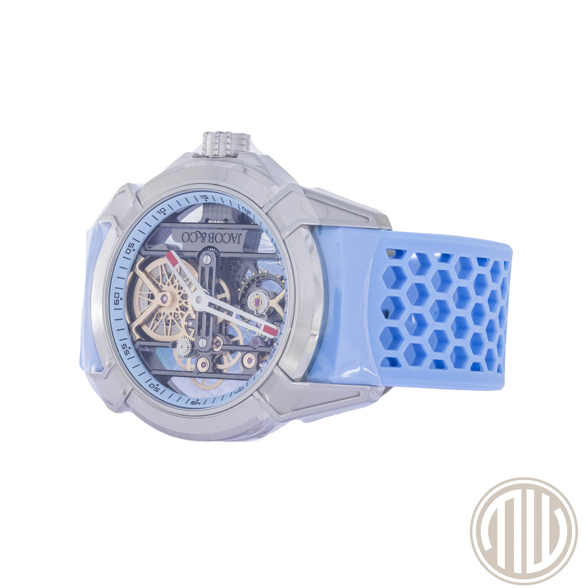Jacob & Co. Epic X Blue New | Titanium | Blue | Skeleton | Box and Papers | 2026