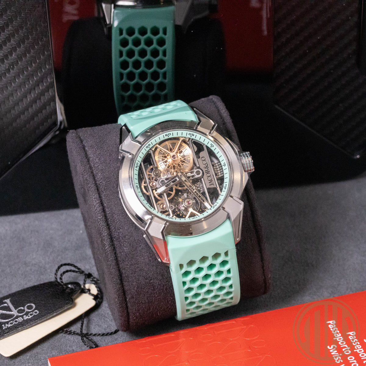 Jacob & Co. Epic X Skeleton Tiffany | Titanium | New | Unworn | Box and Papers | 2026