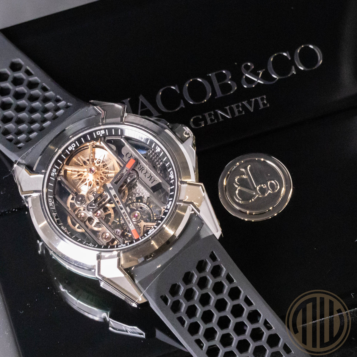 Jacob & Co. Epic X Skeleton Titanium | Black | New | Unworn | Box and Papers | 2026