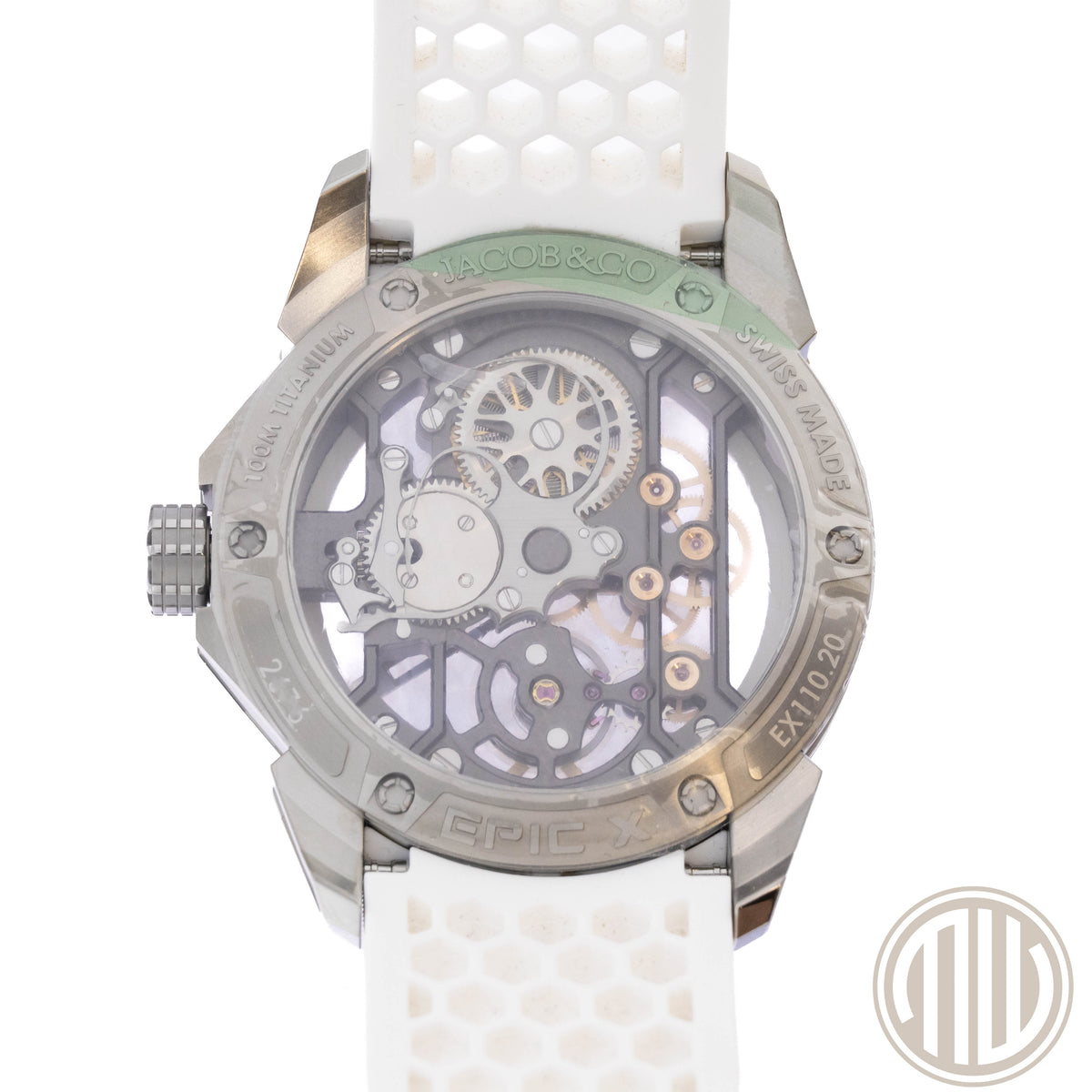 Jacob & Co. Epic X Skeleton Titanium | White | New | Unworn | Box and Papers | 2026