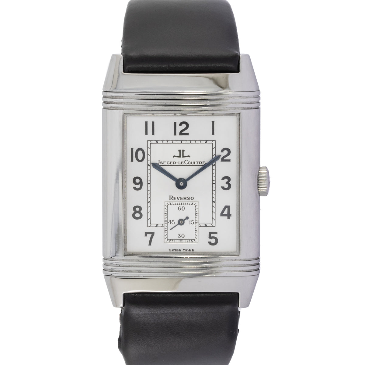 Jaeger-LeCoultre Reverso Grande Taille Stainless Steel | Silver Dial | 270.8.62