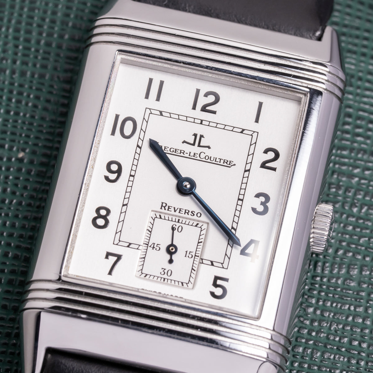 Jaeger-LeCoultre Reverso Grande Taille Acero inoxidable | Esfera plateada | 270.8.62