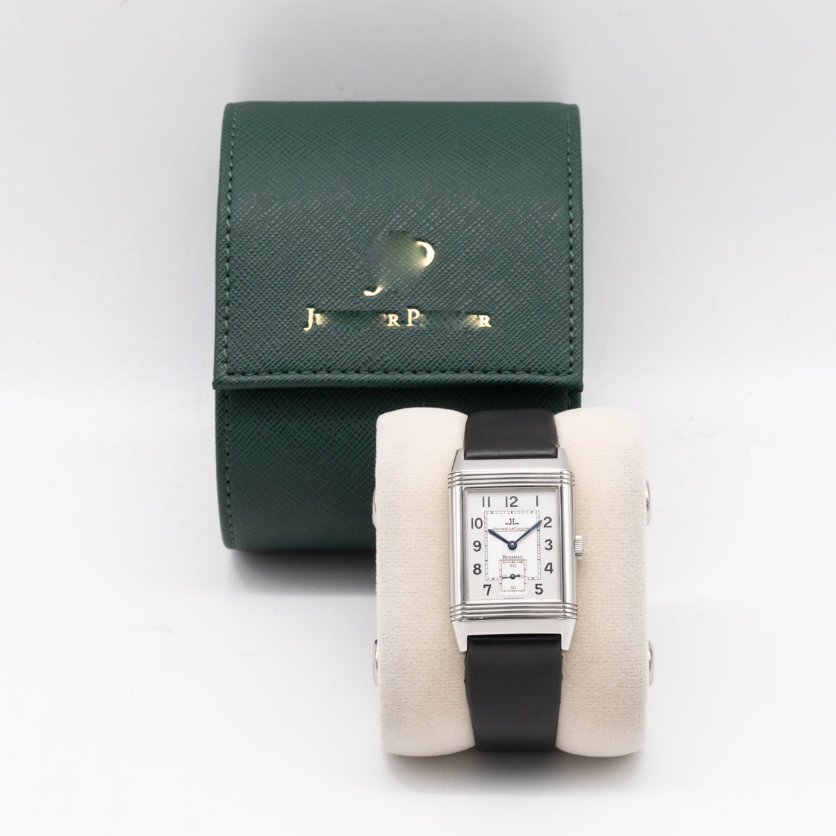 Jaeger-LeCoultre Reverso Grande Taille Acero inoxidable | Esfera plateada | 270.8.62