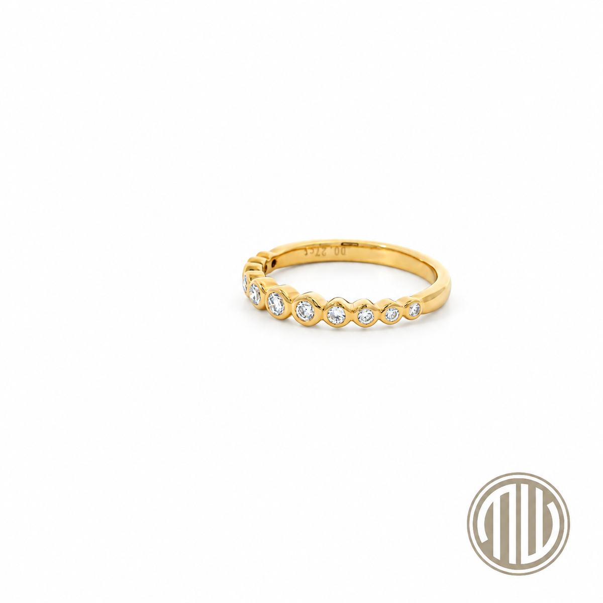 Diamant Ring 750 Gelbgold 0.27ct