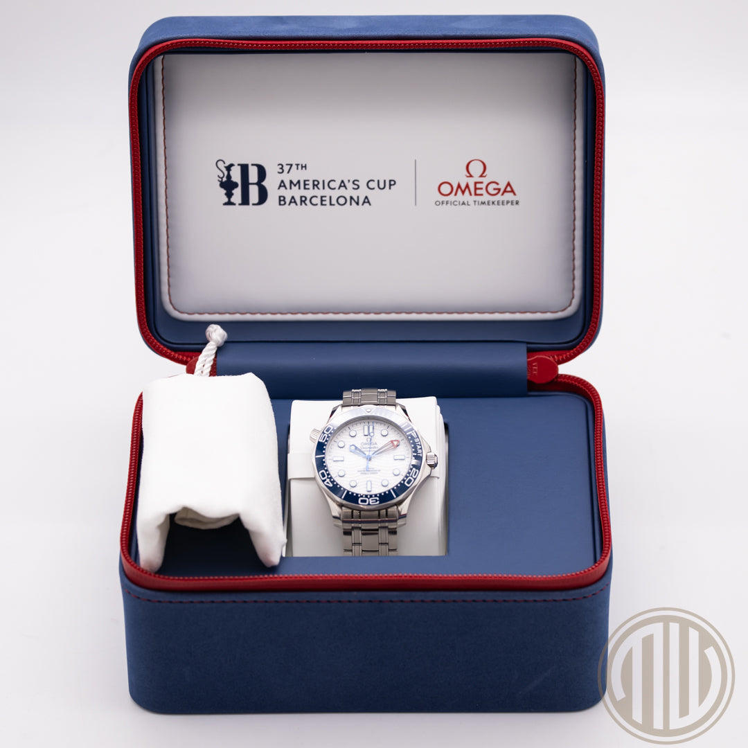 Omega Seamaster Diver 300 M America´s Cup | New | Box and Papers | 2024