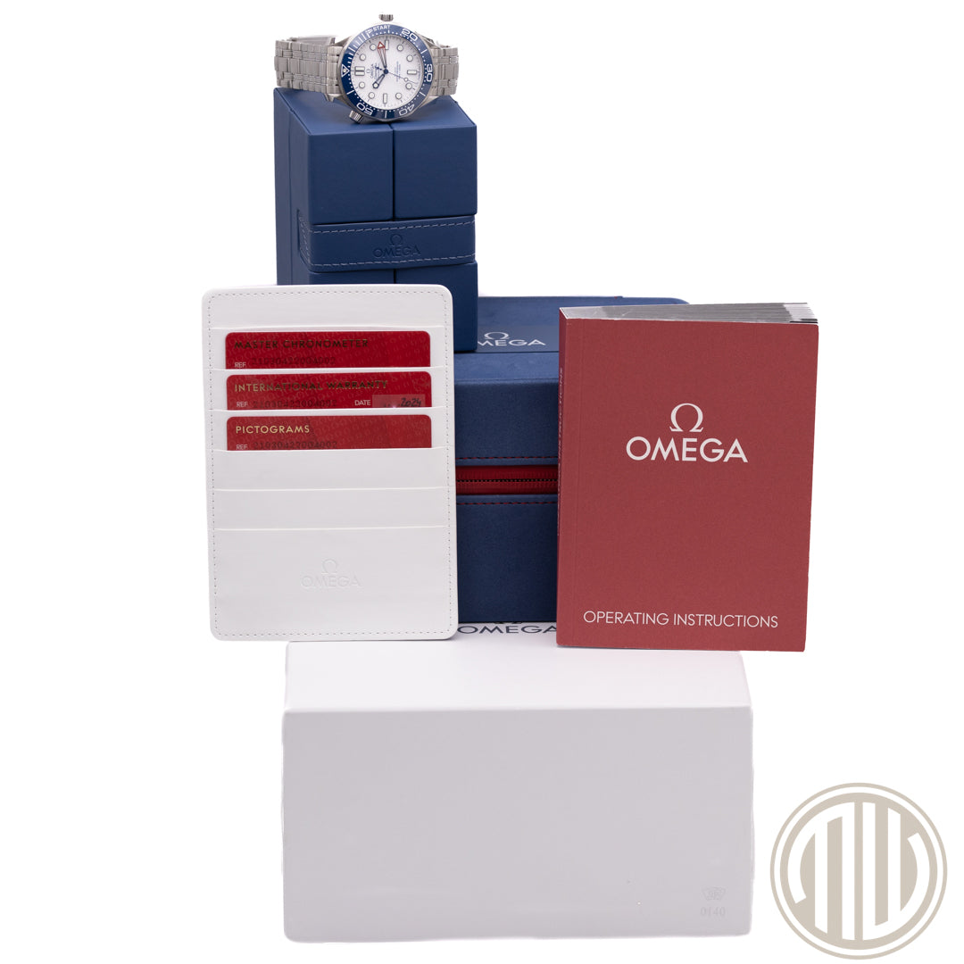 Omega Seamaster Diver 300 M America´s Cup | New | Box and Papers | 2024