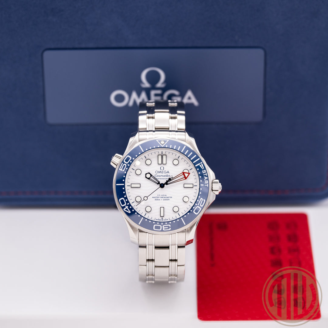 Omega Seamaster Diver 300 M America´s Cup | New | Box and Papers | 2024