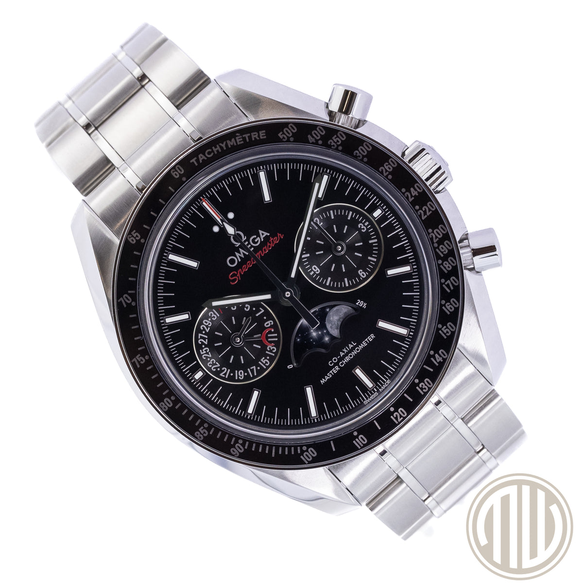 Omega Speedmaster Moonphase Moonwatch Moonphase Stainless-Steel | Box and Papers | 2024