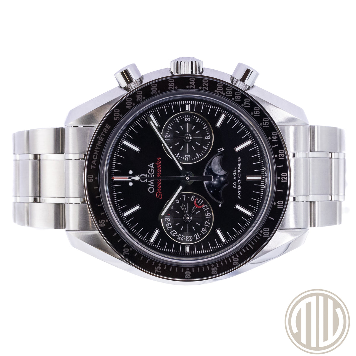 Omega Speedmaster Moonphase Moonwatch Moonphase Stainless-Steel | Box and Papers | 2024