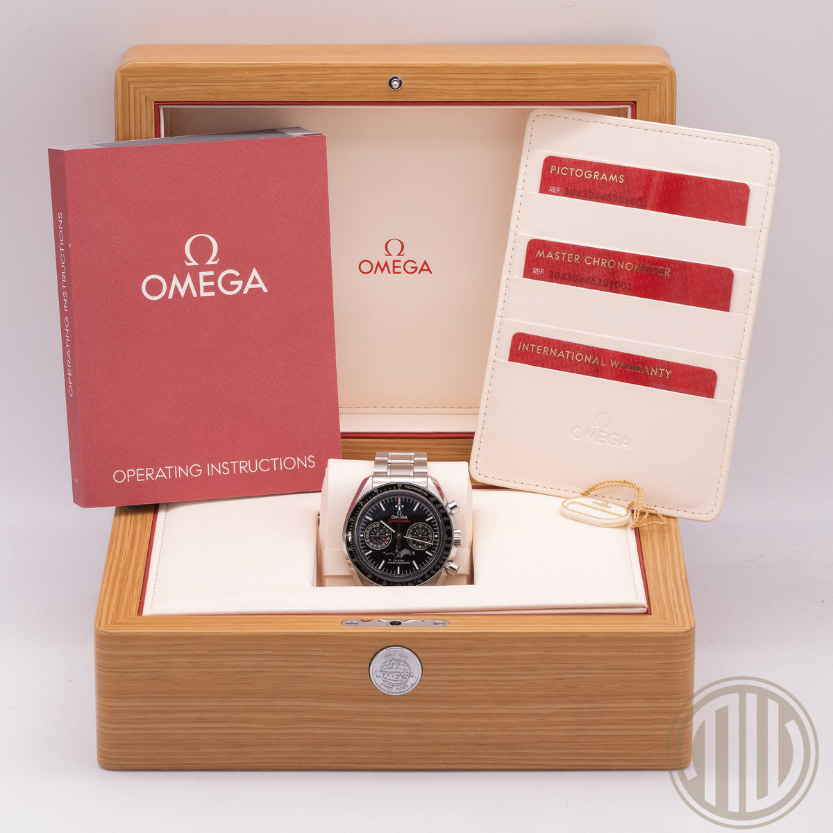 Omega Speedmaster Moonphase Moonwatch Moonphase Stainless-Steel | Box and Papers | 2024