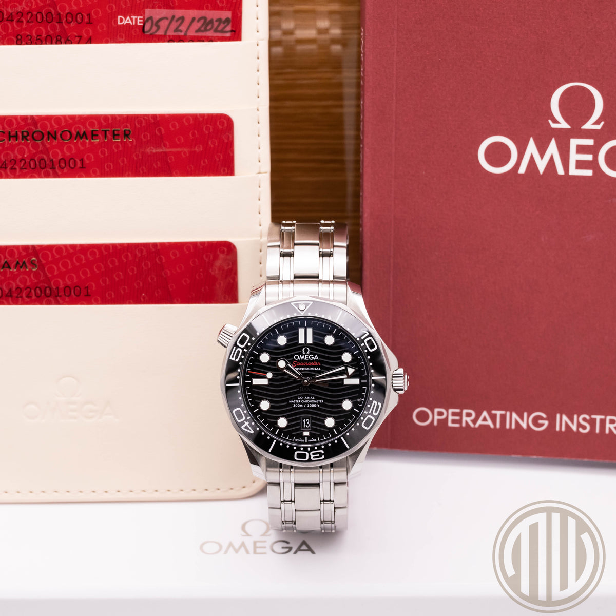 Omega Seamaster Diver 300 M Black Dial | Stainless-Steel | Box and Papers | 2022